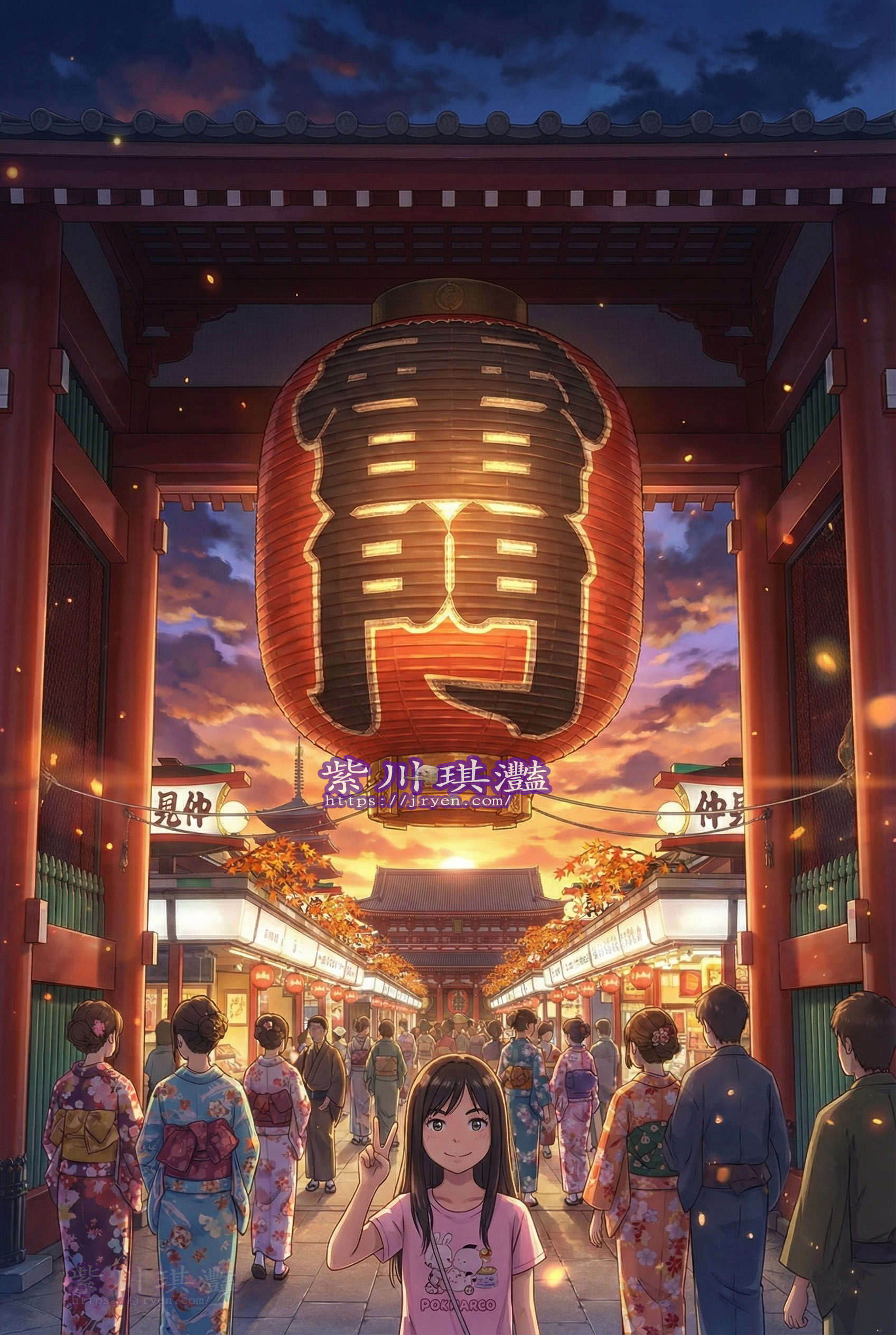 東京淺草雷門跨年活動